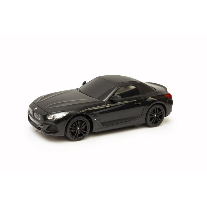 Masinuta Rastar Model R/C BMW Z4, Plastic, scala 1:24, neagra, 18cm
