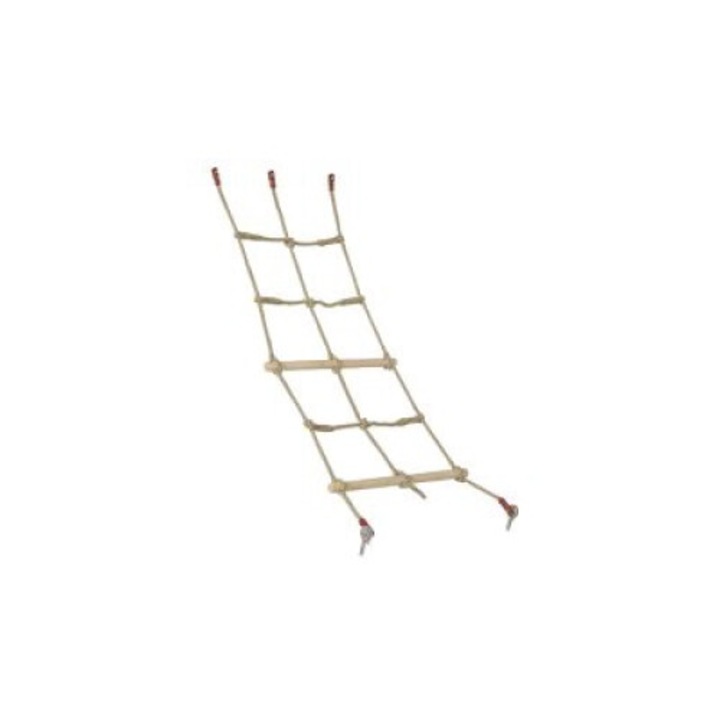 Plasa scara KT, set cu suport si coturi, sintetic, moale, pentru loc de joaca