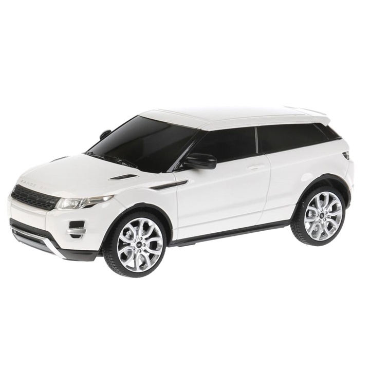 Кола с дистанционно Rastar, R/C Range Rover Evoque, мащаб 1:24, бял, 18см