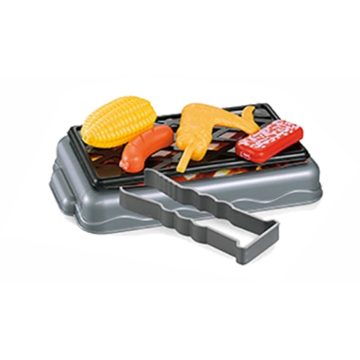 Детски кухненски комплект Kathay-Haster, 36 аксесоара, червен, 28x18x23см