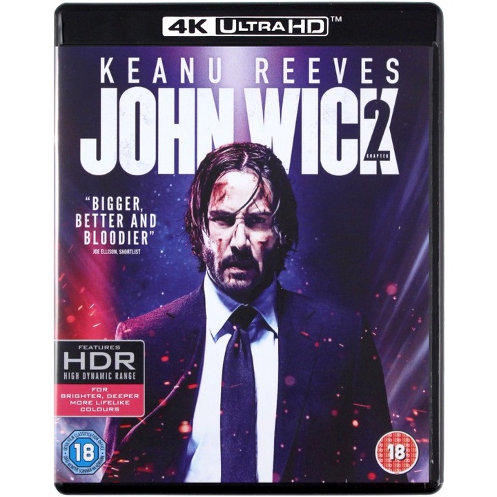 John Wick: Chapter 2 [Blu-Ray 4K]+[Blu-Ray]