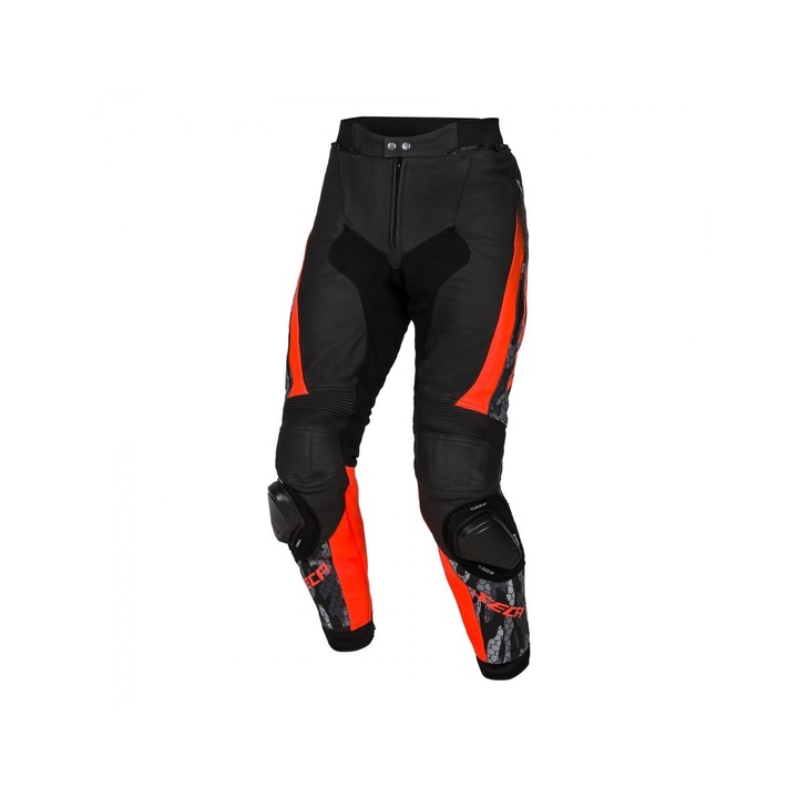 Pantaloni moto SECA SRS II Fluo Red/Camo marime 54