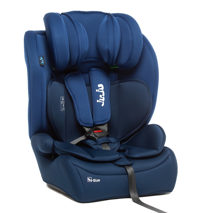 Столче за кола Juju Safe Rider i-Size, Син/Тъмносин