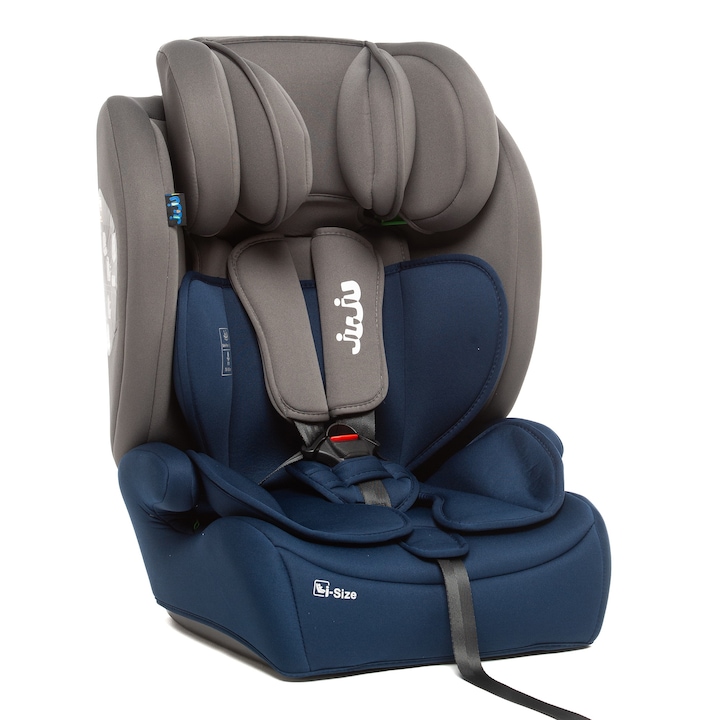 Столче за кола Juju Safe Rider i-Size, Сив/Син