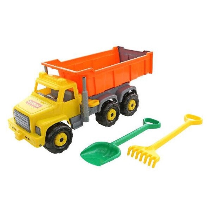 Camion jucarie, Polesie, multicolor, 80x33x30cm