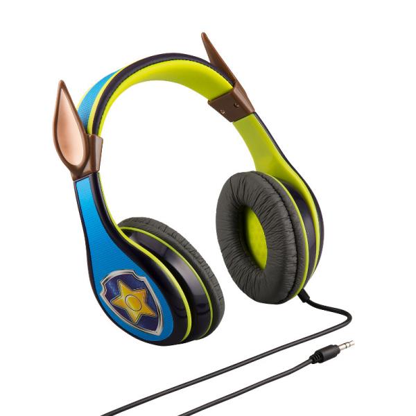 Casti cu fir, EKids, Psi Patrol Chase, volum sigur 85dB, ajustabile, multicolor