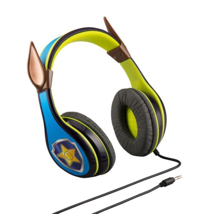 Casti cu fir, EKids, Psi Patrol Chase, volum sigur 85dB, ajustabile, multicolor
