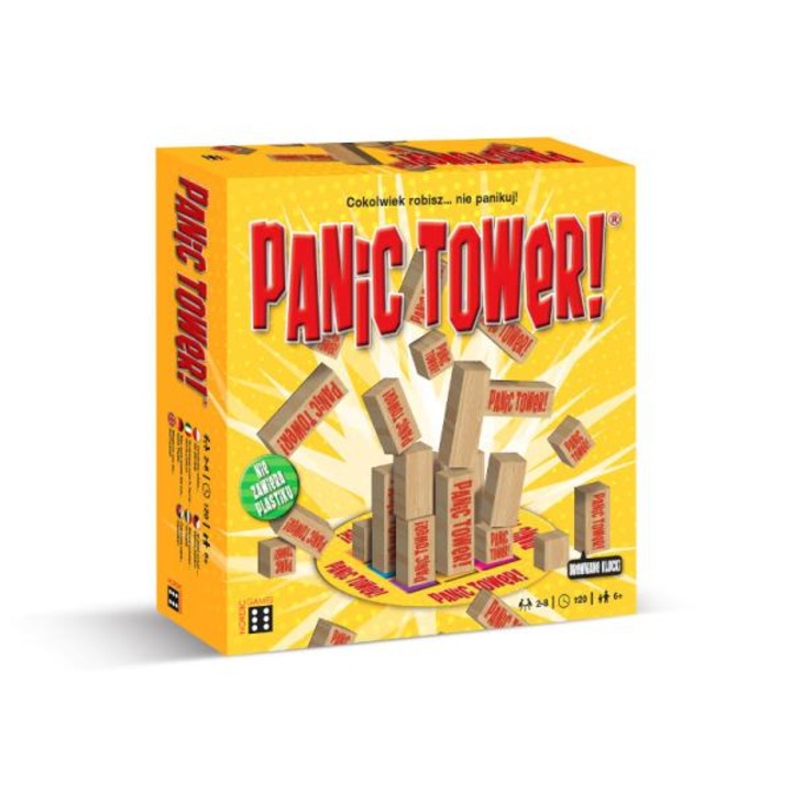 ND17_ZB-143087 Game Panic Tower társasjáték, 78179 DANTE