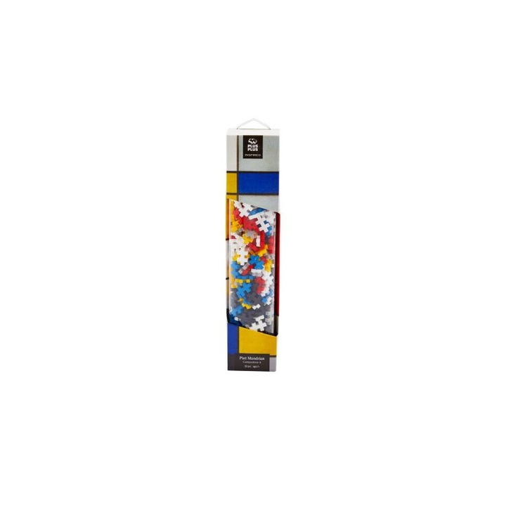 Конструктор Plus Plus, 72 елемента, многоцветни, 5.5x28.2cm, възраст 7+