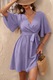 Rochie scurta VOGUET lila L