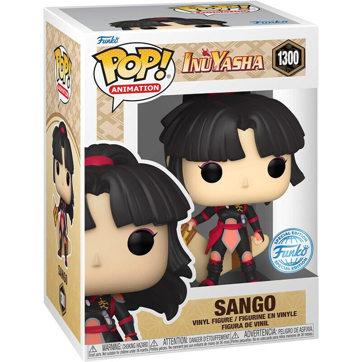 Figurina Funko POP Anime InuYasha Sango, 11.5x16x9cm, 3+