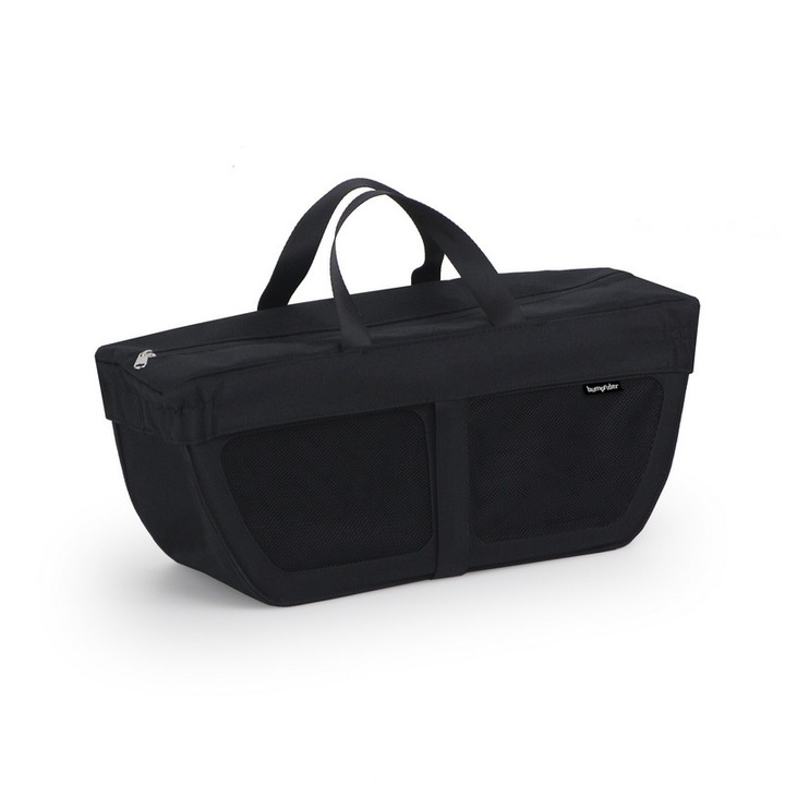 Cos pentru carucior Bumprider Connect, montare magnetica, capacitate 2,5 kg, culoare neagra