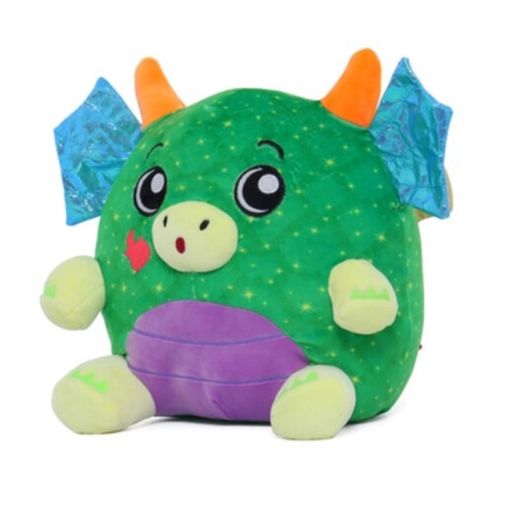 Jucarie de plus Dream Beams, Dragon Draco, multicolor, 30x22x30cm