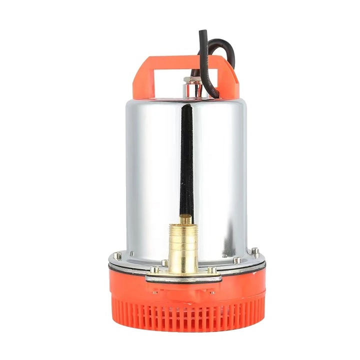 Pompa submersibila pentru apa, 12V, 180W, 3m/h, 12m inaltime, baza din plastic