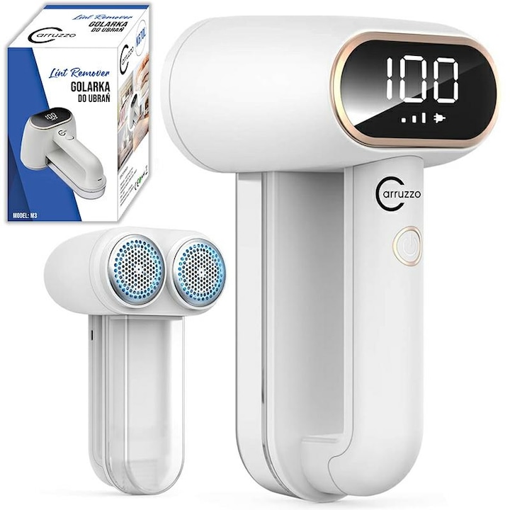 Aspirator JIGOO J300, curatare cu 13KPa, senzor acarieni, perie metalica, 55 grade aer cald, alb