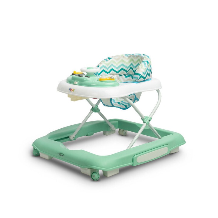 Toyz, 2 az 1-ben sétáló, Timon, zöld, állítható magasságú, 22x26cm