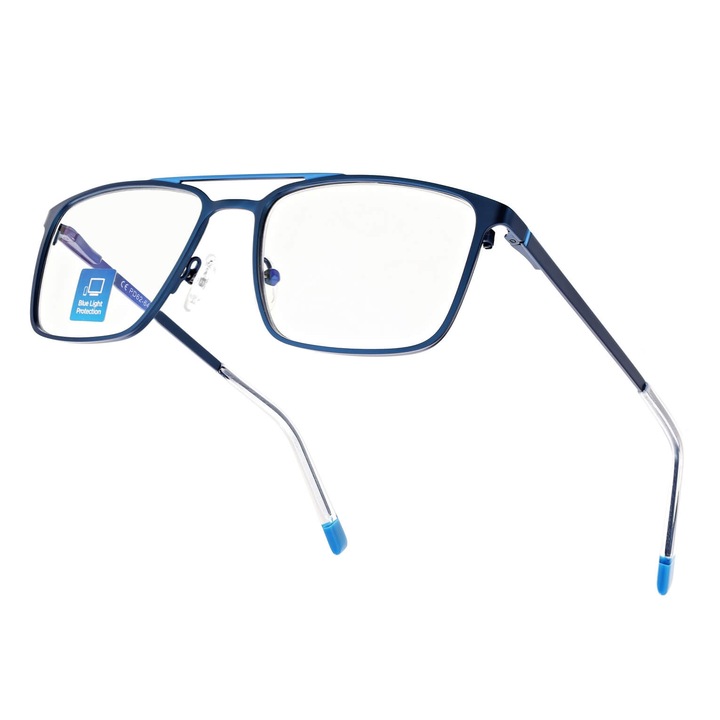 Ochelari de vedere Stylion, Otel inoxidabil, +2.50, Blue Light