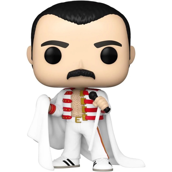 Фигурка Funko Pop Rocks, Queen, Freddie Mercury with Cape, 10 cm, Многоцветен