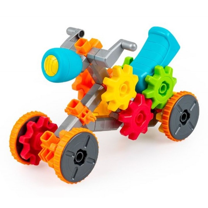 Конструктор Dumel Discovery, 40 елемента, 3 модела, многоцветен, възраст 4+