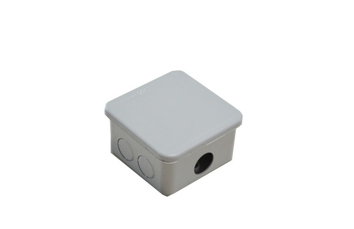 Doza aplicata 80X80X48mm 7 gauri Mutlusan gri