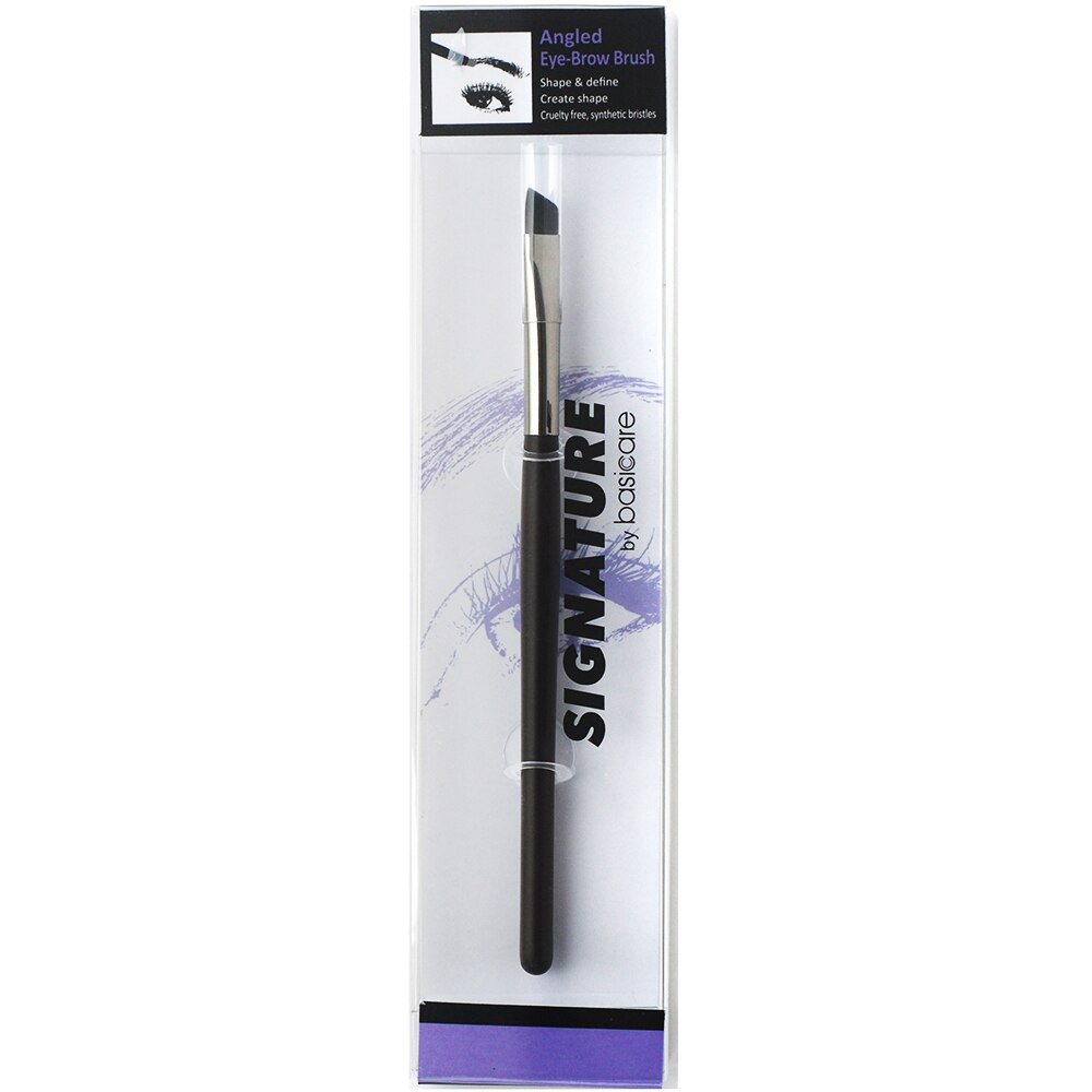 Pensula pentru sprancene BASICARE Signature Negru