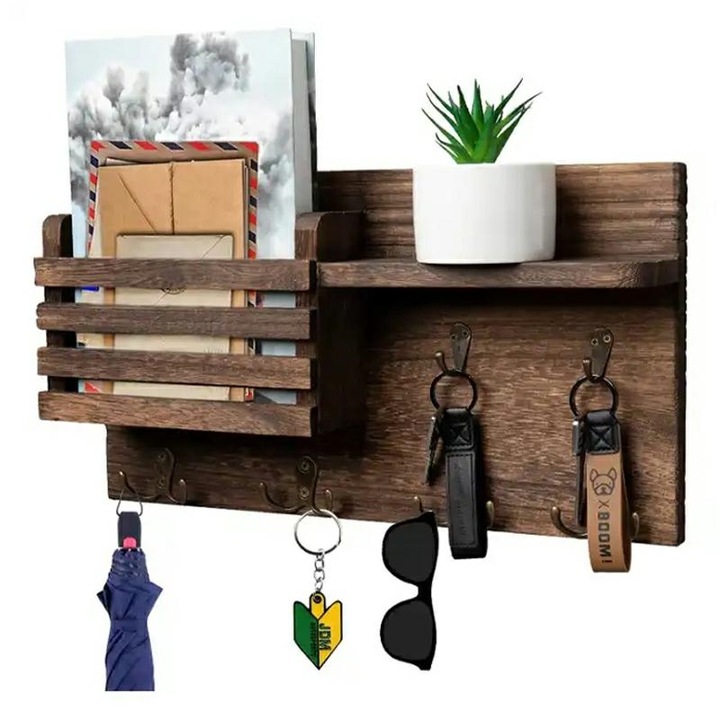 Raft suspendat, maro, 40x23x9cm