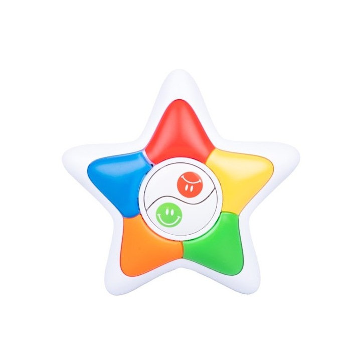 Настолна игра „Вярно или невярно“ за деца, 5+, бяла с цветни бутони