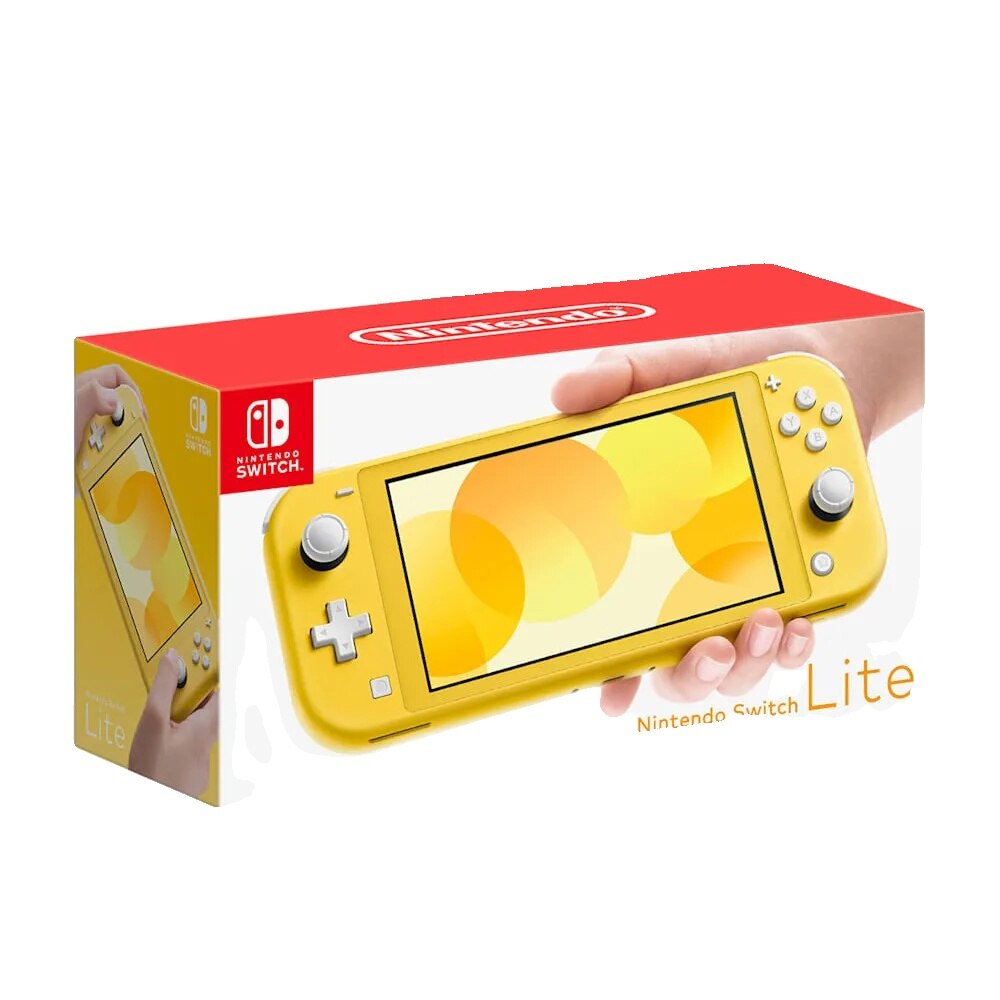 Consola Nintendo Switch Lite, ecran tactil 5.5 inch, 32GB, galben