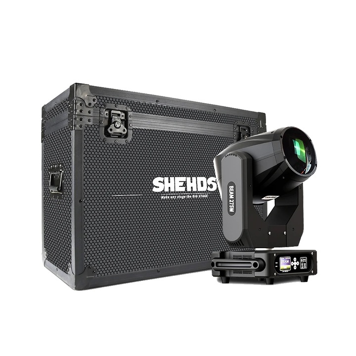 Proiector DMX 275W Flight Case, iluminare profesionala, 90-275V, 228W