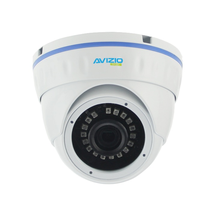 Camera de supraveghere AHD mini cocon AVIZIO BASIC, 4 Mpx, 2.8mm, metalica, IP66