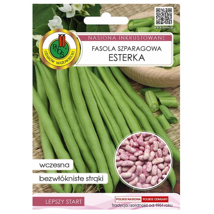 Fasole verde Esterka, PNOS, 30g