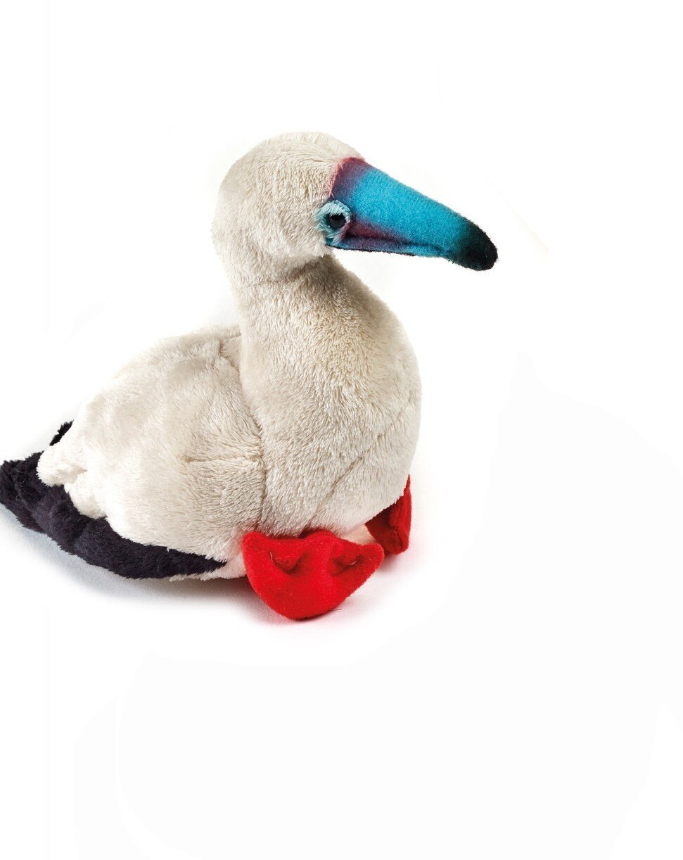 Jucarie din plus NG Pui animale Galapagos, Pelican brun17 cm