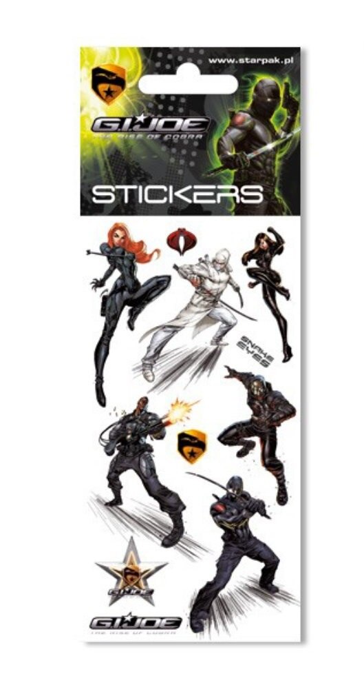 Abtibilduri 66x126mm G.I.JOE
