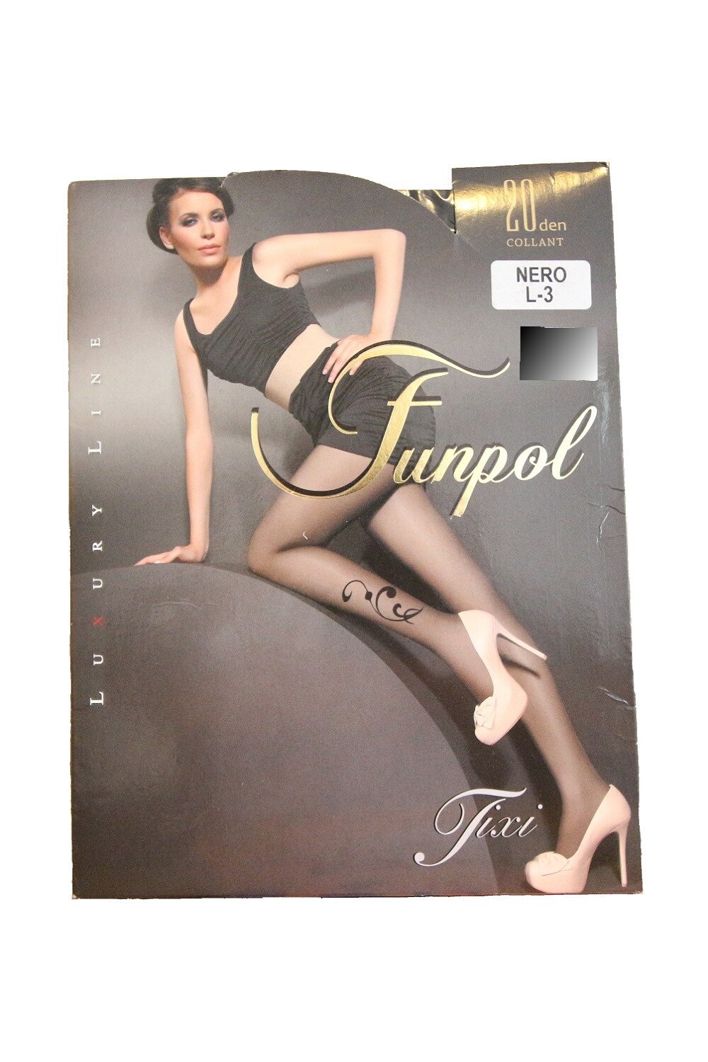 Dress 20 DEN Fixi, marimea L - 3 standard, culoare negru