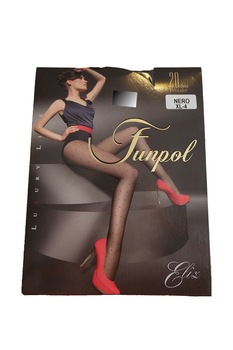 Dress 20 DEN marimea XL (4 standard) Eliz, culoarea neagra Dress 20 DEN marimea XL (4 standard) Eliz, culoarea neagra