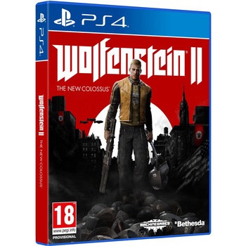 Joc Wolfenstein 2 The New Colossus pentru PS4 Joc Wolfenstein 2 The New Colossus pentru PS4