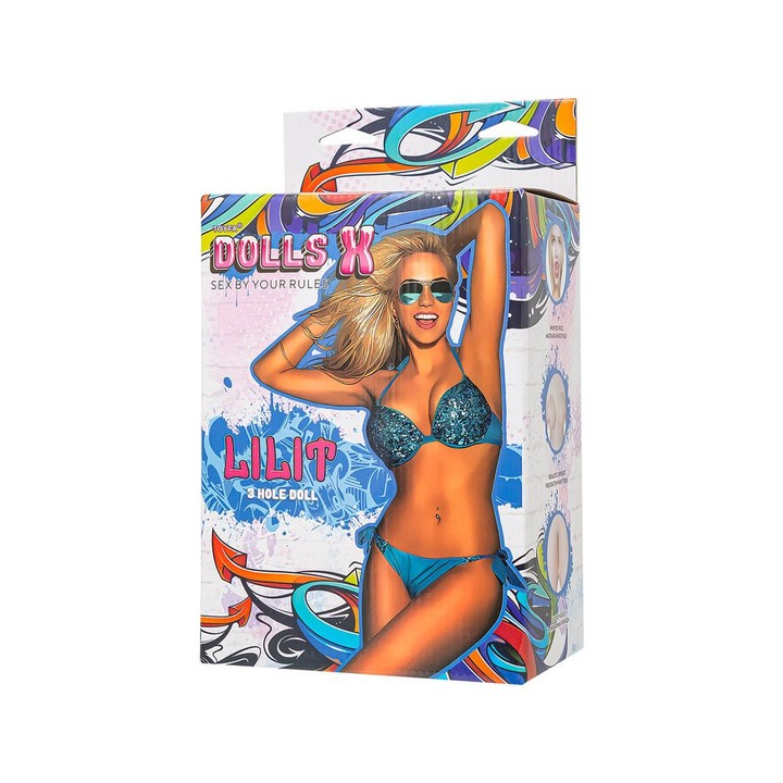 Toyfa felfújható baba, 150cm, polivinil-klorid