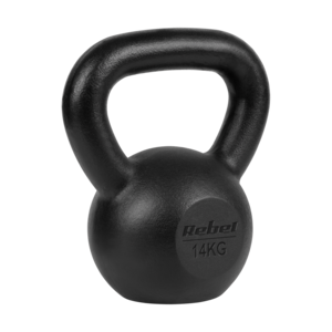 ケトルベル 28kg Kettlebell, 28 kg, fonta, negru, ScSPORTS