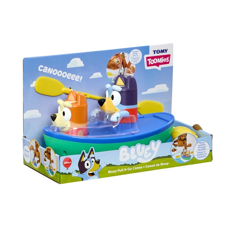 Kajak lapátokkal, Tomy Toomies, polipropilén, 18 hónapos+, többszínű