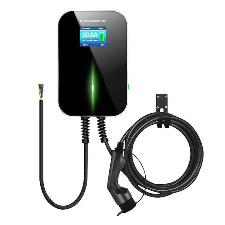 Incarcator auto de perete Besen BS20-BC-22KW, 22kW, IP66, 295x195x65mm, Negru