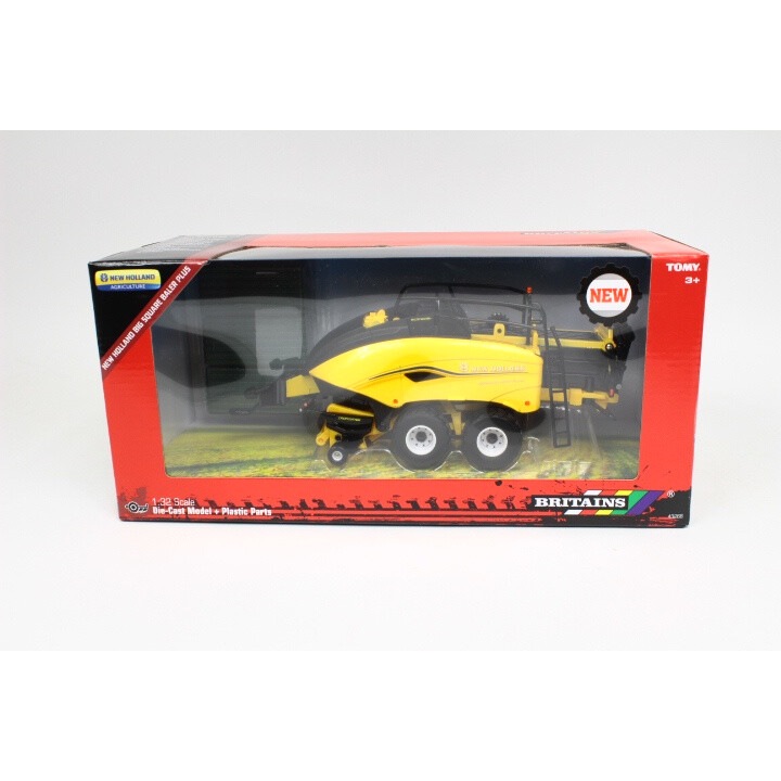 Prasa de balotat New Holland 1290 Plus, 3 baloti verzi, 1:32, set de jucarie