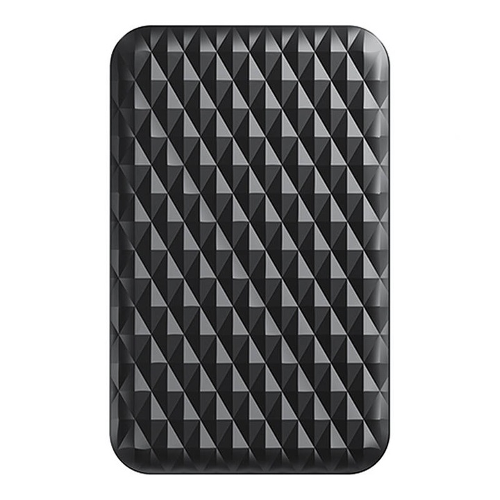 2.5" HDD/SSD корпус, 5Gbps, черен, 6TB капацитет, USB-A към Micro-B, черен