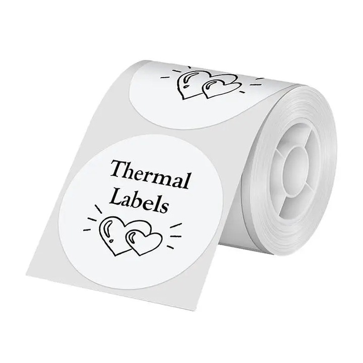 Eticheta termica Nelko pentru imprimanta de etichete PM220 (alb, 50*50 mm)