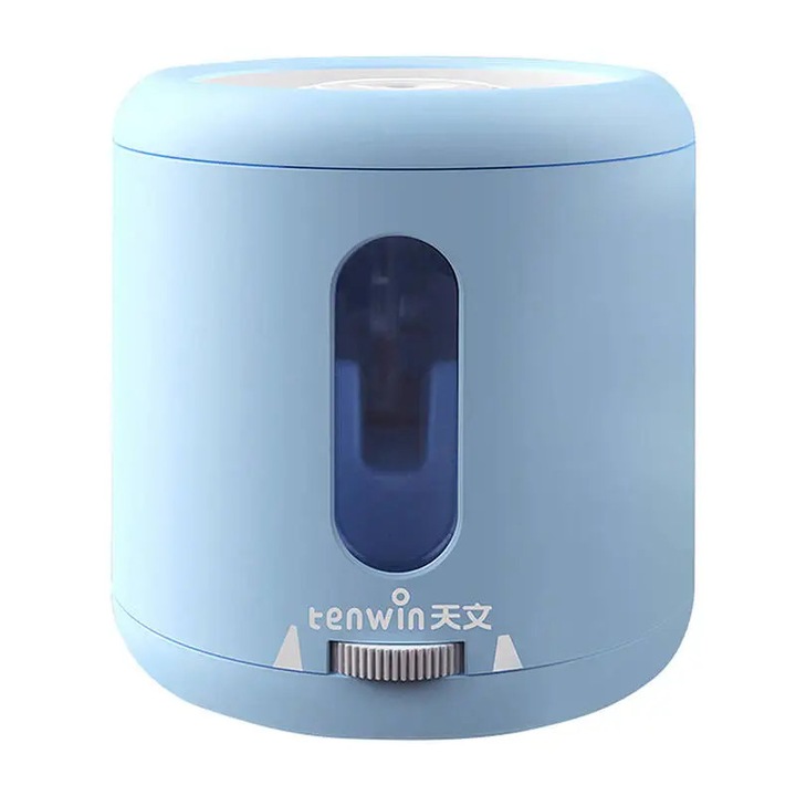 Ascutitoare electrica Tenwin 8035-3, cu cablu USB, albastru