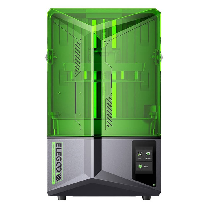 3D принтер, Elegoo Saturn 4, 10 инча, 12K моно LCD, 218.88x122.88x220mm
