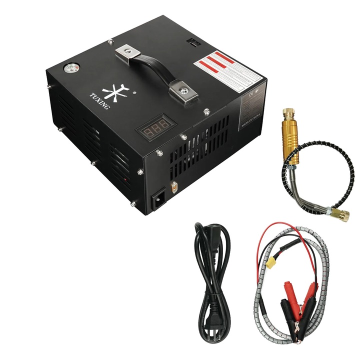 Compresor de aer electric, 4500 PSI, 10L/min, 12.2x22.8cm