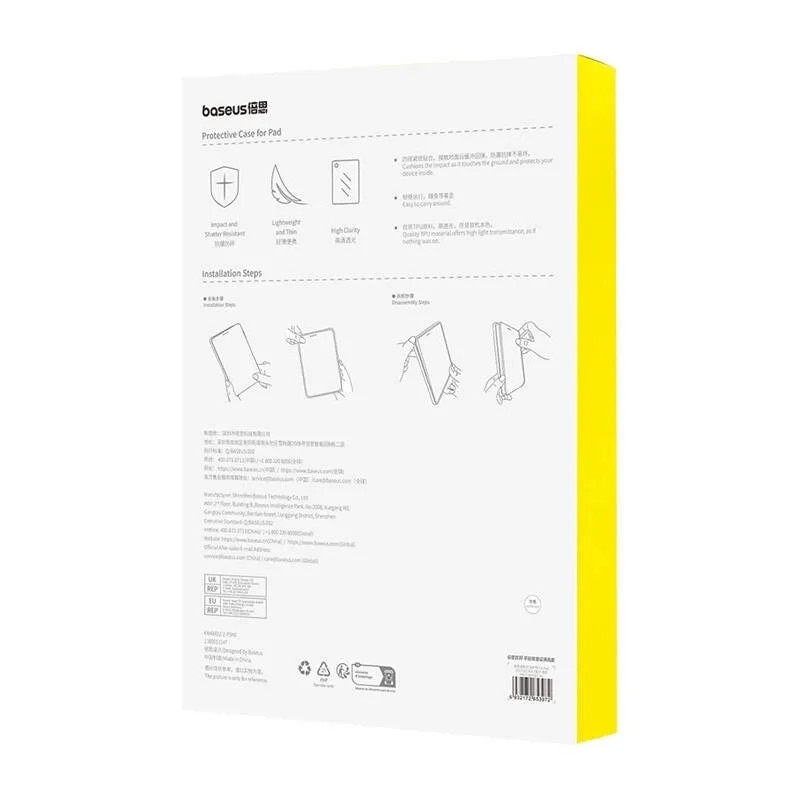 Husa transparenta pentru iPad Pro (2017), Baseus Simple, 0.7mm, 117g
