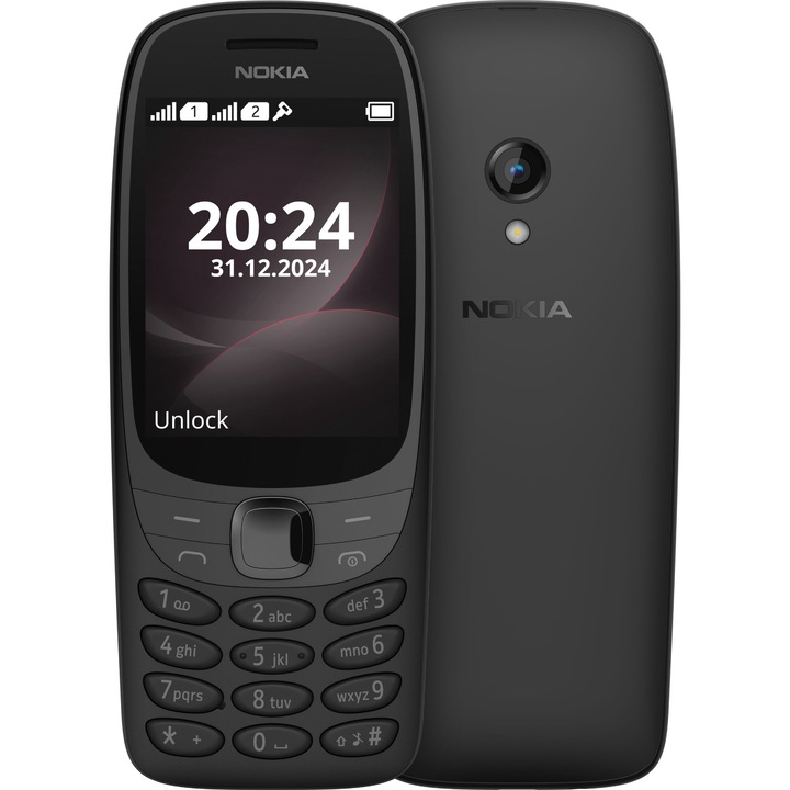 Смартфон Nokia 6310 2025, 8MB, 16MB, Black