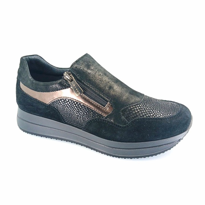 Дамски обувки 4144911, IGI&CO, Текстил, Черни, 37 EU