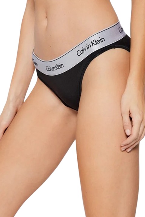 Slip de damă Calvin Klein F5583, Black Grey